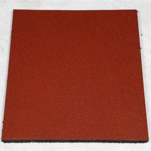 Bezpieczne przeciwpoślizgowe zewnętrzne gumowe płytki ogrodowe Gumowe płytki podłogowe z gumy EPDM na zewnątrz