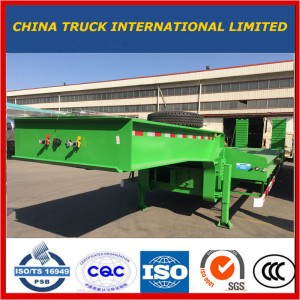 3 osie Koparka Transport Gooseneck Lowboy Low Bed Lowbed Low Trailer