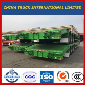 3 osie Koparka Transport Gooseneck Lowboy Low Bed Lowbed Low Trailer