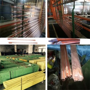 Pręty uziemiające ze stali nierdzewnej ze stali spawanej Pręty uziemiające