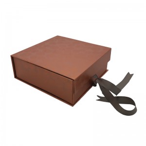 Niestandardowe luksusowe składane pudełko na prezenty