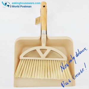 Akbrand Square Dustpan Brush Szczotka plażowa z uchwytem
