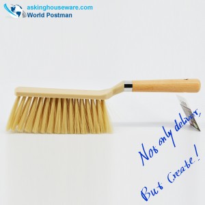 Akbrand Plastikowa tablica z uchwytem plażowym i dużym pędzlem