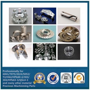 Przetwarzanie CNC Elementy anodowane z aluminium Obróbka części w fabryce w Chinach