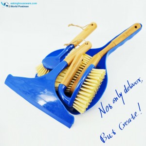 Zestaw szczoteczek bambusowych Akbrand Household Set 4w1 w kolorze granatowym