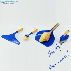 Zestaw szczoteczek bambusowych Akbrand Household Set 4w1 w kolorze granatowym