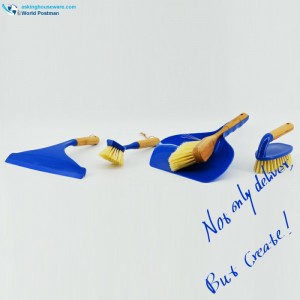 Zestaw szczoteczek bambusowych Akbrand Household Set 4w1 w kolorze granatowym