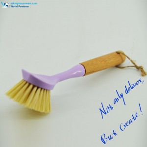 Akbrand Bambusowa szczotka do czyszczenia naczyń