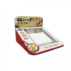 Niestandardowy stojak reklamowy z tektury samochodowej