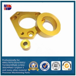 frezowanie cnc precyzyjna obróbka części mosiężnych