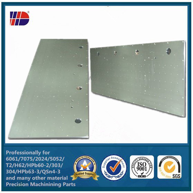 Duża płyta aluminiowa dobra Wykończenie cnc Obróbka części Usługi produkcyjne