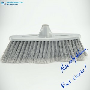 Akbrand Szara główka z miotły z tworzywa sztucznego z długą i cienką aperturą w tablicy szczotek