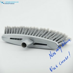 Akbrand Szara główka z miotły z tworzywa sztucznego z długą i cienką aperturą w tablicy szczotek