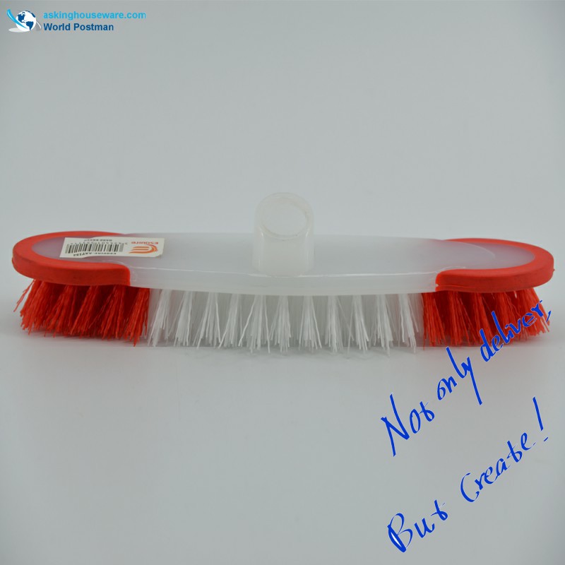 Pędzel Akbrand Small Size Push Brush z TPR Bordure Brush Board Krótkie twarde włosie PP