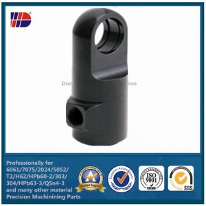 Precyzyjna czarna obróbka tworzyw sztucznych POM na niestandardowe części plastikowe