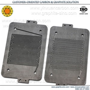 Grafitowe płytki dwubiegunowe