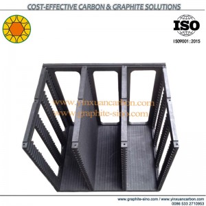 Regały grafitowe i przyrządy grafitowe do pieców przemysłowych