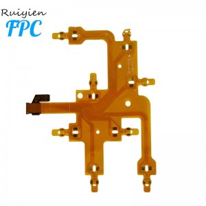 Funkcjonalne wielowarstwowe złącze czujnika linii papilarnych Fpc 1020 OEM Service Camera Module Fpc Mobile Phone Circuit Board