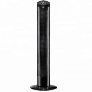 Smukły wentylator wieżowy Wentylator wieżowy do całego pomieszczenia z pilotem, szerokie chłodzenie powietrzem H36-2