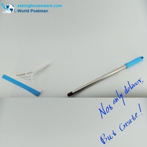 Ściągaczka do okien Akbrand o długości 66 cm z rurą ze stali nierdzewnej