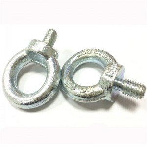 Kute śruby oczkowe ocynkowane DIN580