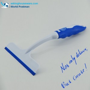 Kwadratowa wycieraczka do okien Akbrand z miękkim uchwytem TPR