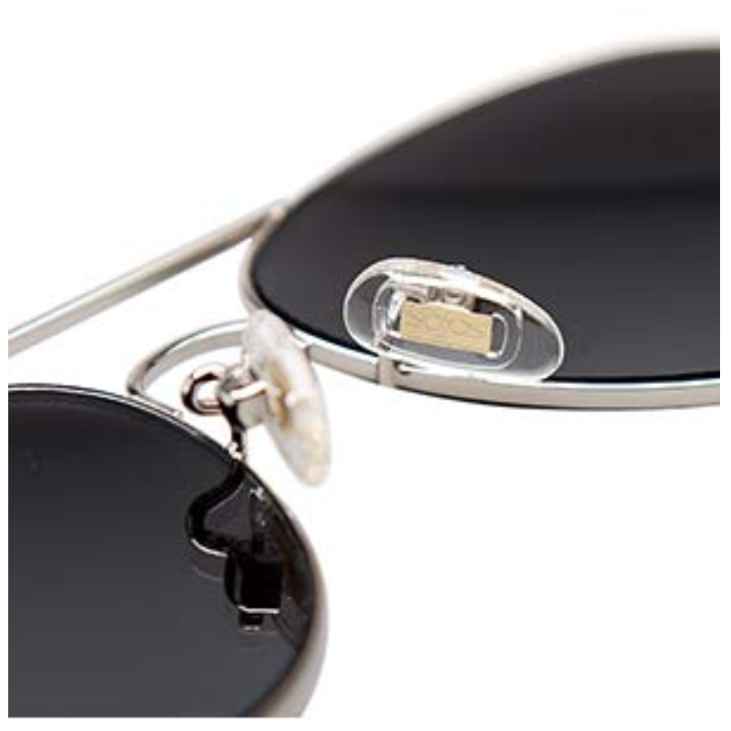 Klasyczna metalowa rama lustrzanych okularów Aviator z lustrzanymi soczewkami i sprężynowymi zawiasami - wiele soczewek lustrzanych w kolorze okularów przeciwsłonecznych
