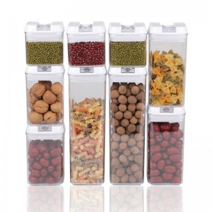 9 sztuk Zestaw szczelnych pojemników do przechowywania żywności