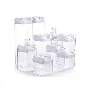 9 sztuk Zestaw szczelnych pojemników do przechowywania żywności