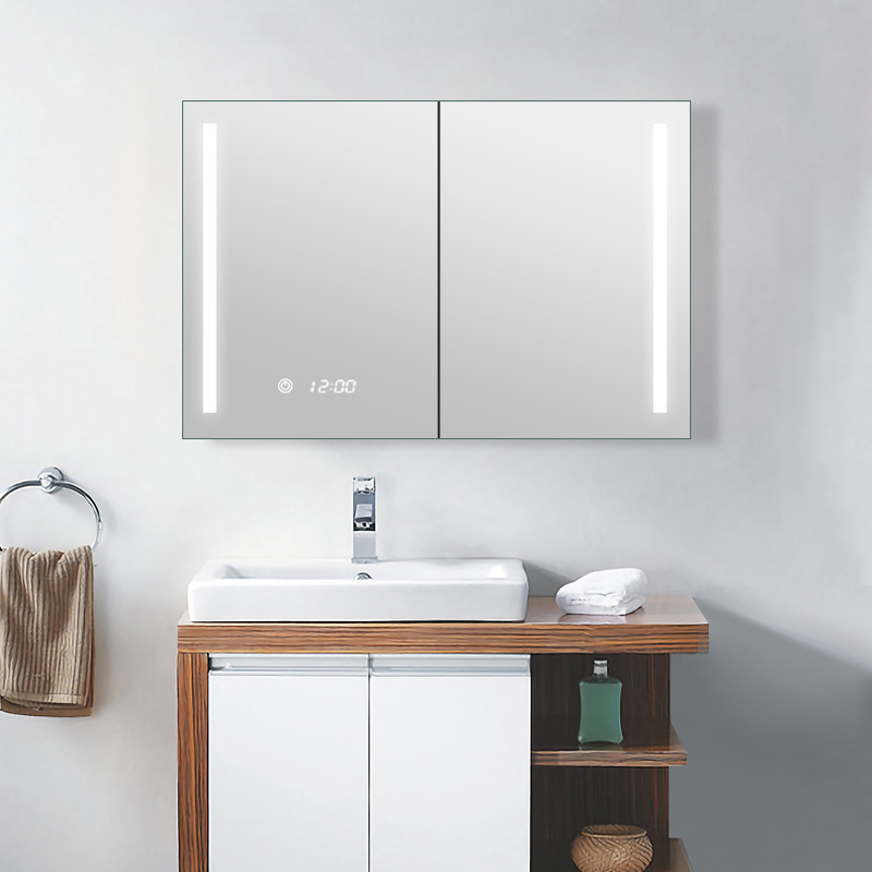 Luksusowa podświetlana LED lustro łazienkowe w UE i USA-ENE-AC-103
