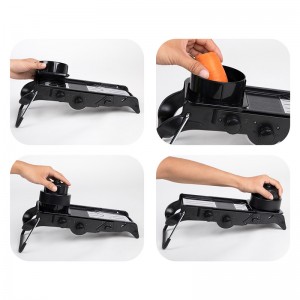 Regulowana krajalnica mandolinowa z krajalnicą warzywną Spiralizer do kuchni