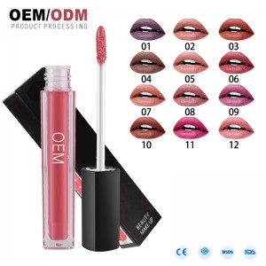Prywatna marka wysokiej jakości pomadkowa pomadka w płynie Colorpop Matte Lipgloss OEM Lipgloss