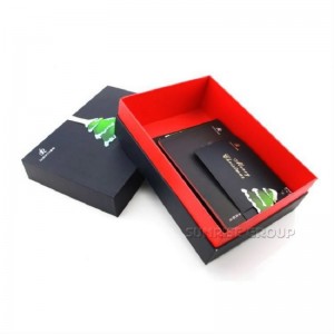 China Factory Direct Hurtownia Niestandardowe logo Drukowane papierowe pudełko na prezenty świąteczne