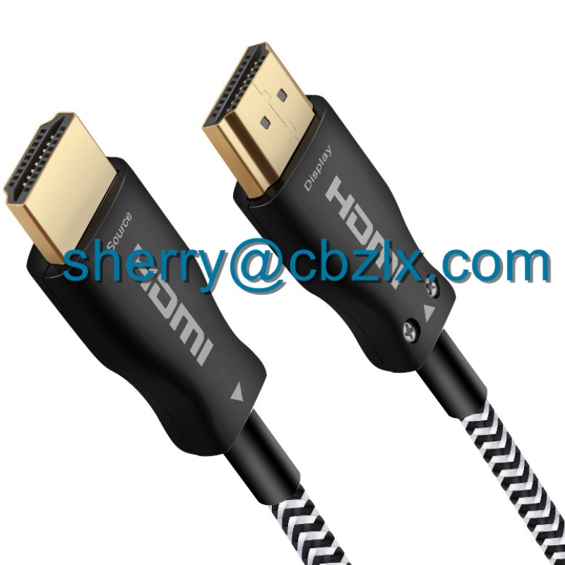 10 m 15 m 20 m 30 m 50 m 100 m 150 m 200 m HDCP 4K 3D HDR Aktywny światłowodowy kabel HDMI