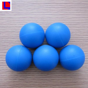 Tania duża solidna gumowa kula, kulka silikonowa