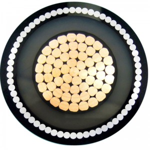 Izolacja XLPE SWA 240 mm2 Kabel zasilający Mv 11KV Przewód miedziany