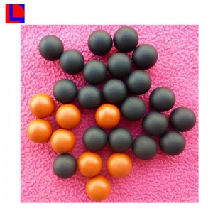 niestandardowa pełna guma pełna poliuretanowa piłka pu