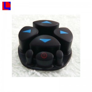 Dostosowana tania i długa żywotność niestandardowa klawiatura z gumy silikonowej