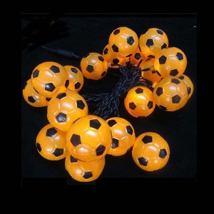 Piłka nożna LED Piłka String Lights Dekoracje na Święta Bożego Narodzenia / Święta