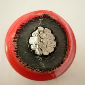 15KV 8,7 / 15KV Kabel zasilający MV z rdzeniem miedzianym z metalową zbroją