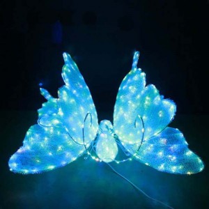 CD-LS122 3D LED Podświetlany motyl Modelowanie Dekoracje świetlne