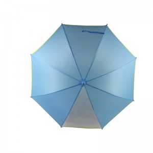 jeden panel przezroczysty niebieski parasol reklamowy dla dzieci