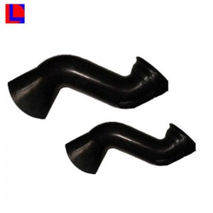 Ekologiczny szary wąż silikonowy wzmocniony FDA