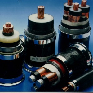 Ekranowany kabel zasilający WN 66KV do wysokiego systemu przesyłowego