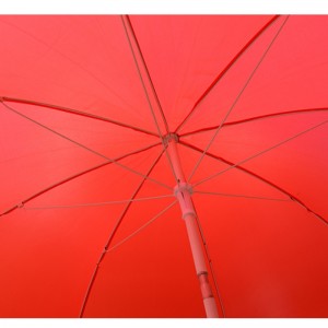 Lekki, rozciągliwy parasol poliestrowy na plażę