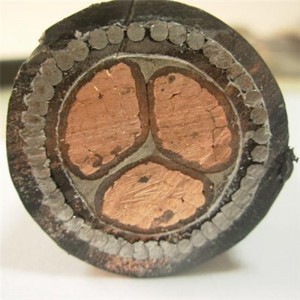 95 mm2 4 żyłowy kabel XLPE / PVC zbrojony miedziany przewód LV Multi Core Swa Cable