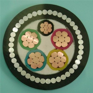 5-żyłowy wielożyłowy kabel wielożyłowy Xlpe Odporność ogniowa