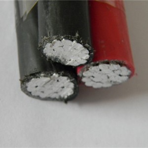 Napowietrzny kabel serwisowy Triplex 600 V 2AWG 4AWG 2 / 0AWG 4 / 0AWG 350MCM