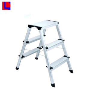 Dobrze wykonane składane aluminiowe rusztowanie drabinkowe