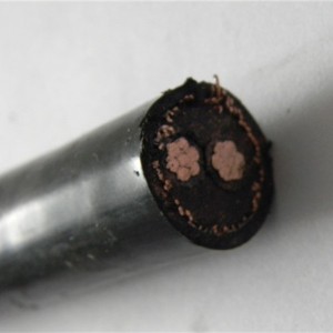 Kabel koncentryczny dzielony 8 / 3AWG Izolacja XLPE Kurtka PE / PVC